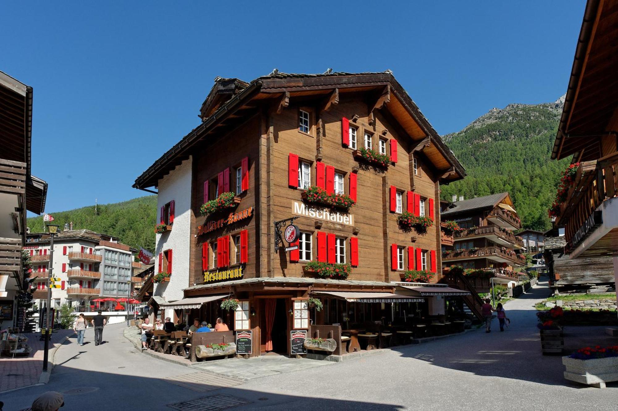 Hotel Walliserkanne Grächen Dış mekan fotoğraf