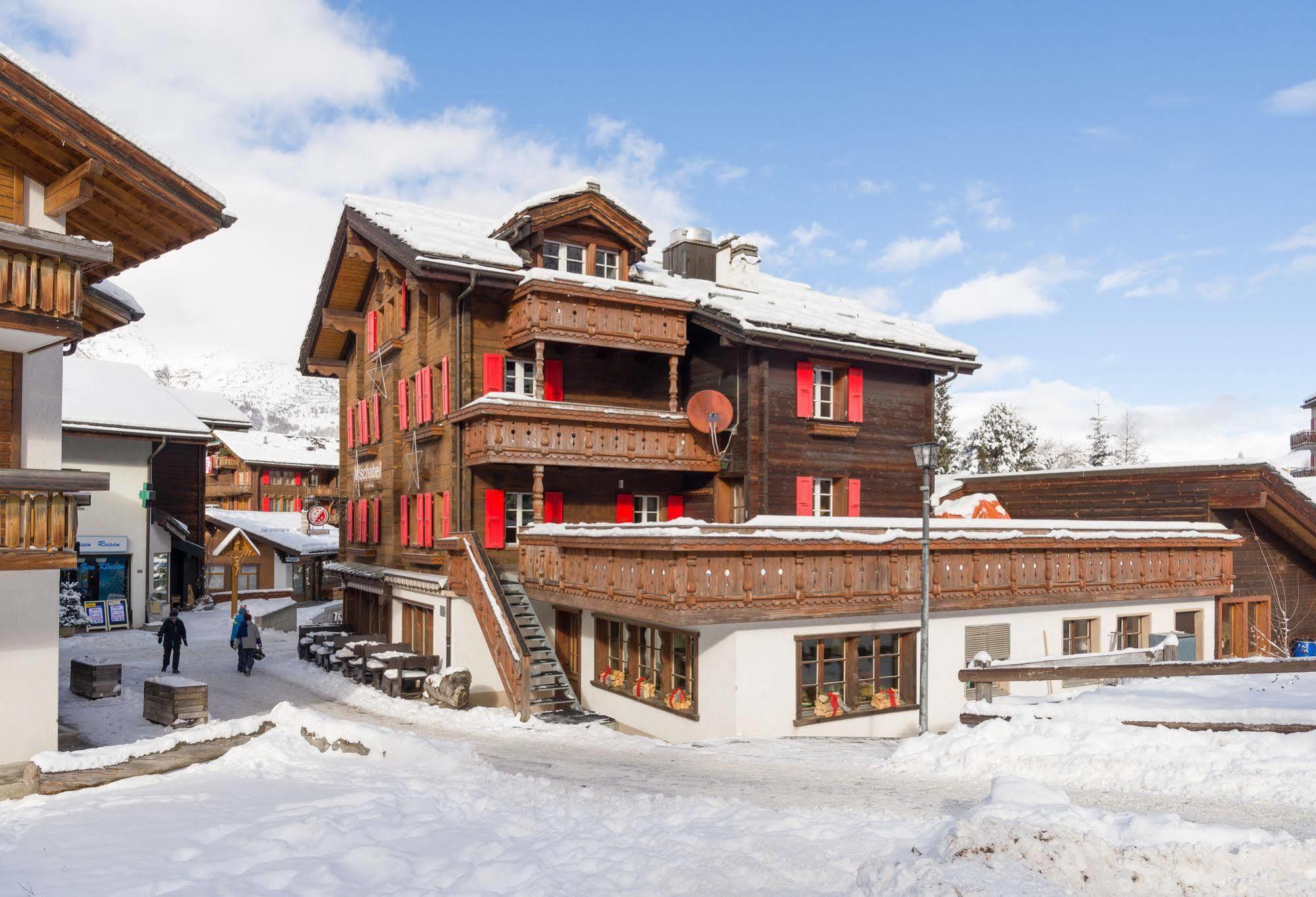 Hotel Walliserkanne Grächen Dış mekan fotoğraf
